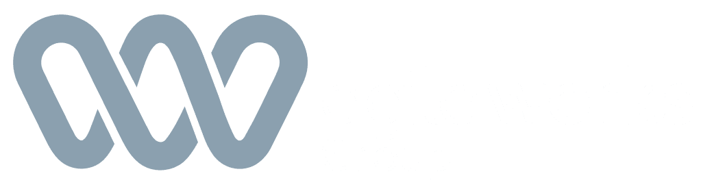 Agileworks logo with the icon in grey and the words "agileworks group" in white